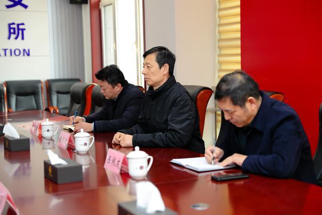 济南新材料产业园区管委会主任陈西武走访桑梓店派出所