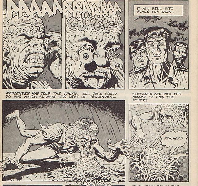 經(jīng)典游戲《恐龍快打》漫畫最陰暗的章節(jié)，整個部落被藥物變成章魚