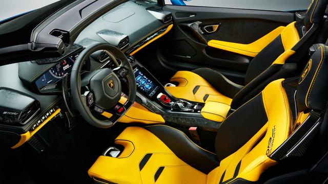 蘭博基尼Huracan Evo RWD Spyder后驅(qū)版敞篷跑車，起價約23萬美元