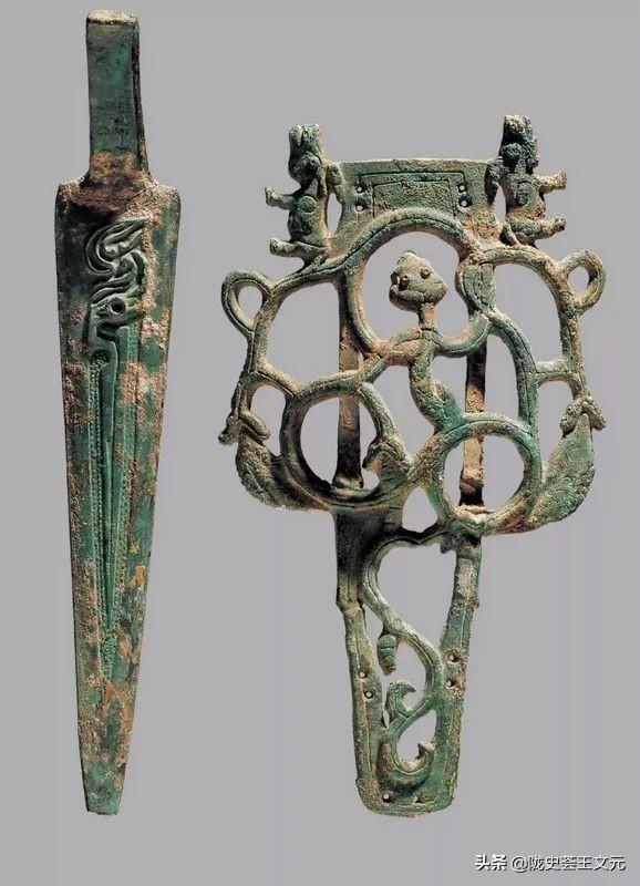 甘肃省博物馆，有把“金蛇剑”！诡异的三角青