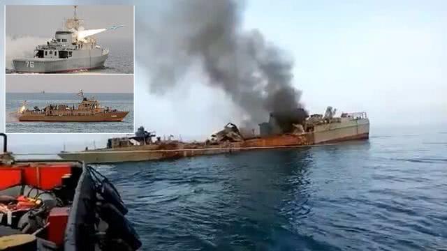 用自残方式吓唬美国，伊朗击沉自家军舰有何玄