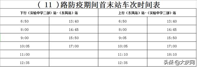 最新汇总！我市恢复运营的70条公交线路发车时间表全在这～