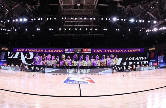 多名球員觀看快艇戰湖人！聯盟有明文規定，球員們卻全都違規了！-黑特籃球-NBA新聞影音圖片分享社區