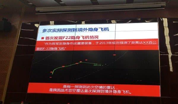 F-22被中国雷达发现？不用大惊小怪，多年前我国