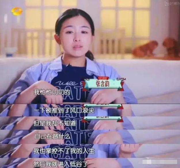 张含韵：出道即巅峰，却被骂“公交车”，陷陪