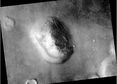 这张“火星之脸”的太空照片，有科学家猜测可能是火星生命的杰作