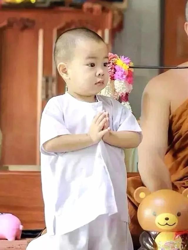 泰国两岁半小和尚走红，打坐瞌睡萌翻网友