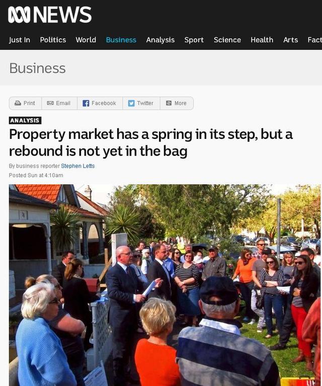 澳大利亚楼市稳定 待售房产数量出现激增