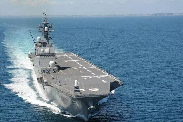 航母野心付诸实际：日本“出云”号正式改装，搭配F-35B不容小觑