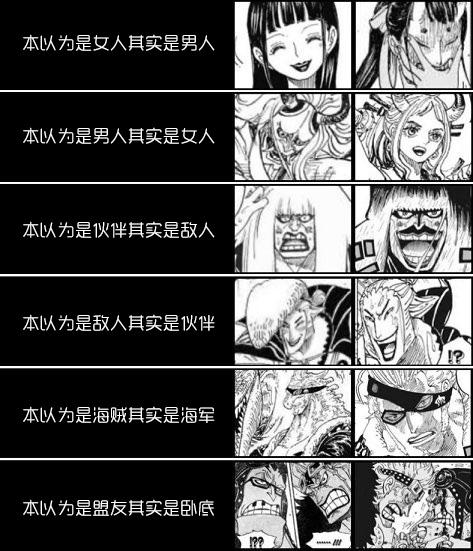 男人？ 女人？ 日本網友吐槽海賊王漫畫和之國篇人物撲朔迷離