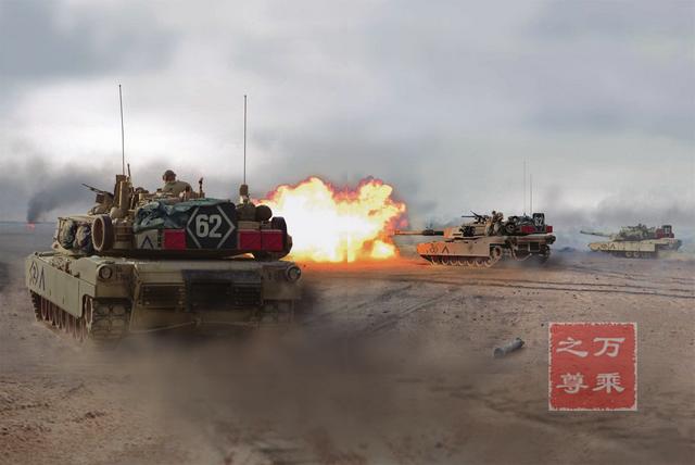 海湾战争中M1A1坦克和T-72坦克优劣对比，不是武器不行，是人不行