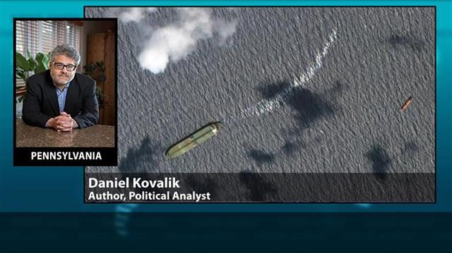 5艘油轮出海，却遭美军大批战舰拦截！伊朗：我们有导弹保护