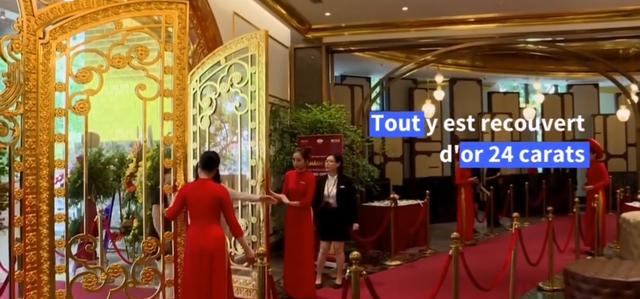 『纯金』越南24K纯金酒店 处处透这金灿灿的感