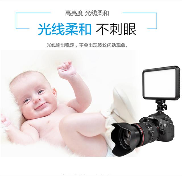 新聞采訪婚禮攝像必備，圖立方LED補光燈機頂拍攝補光