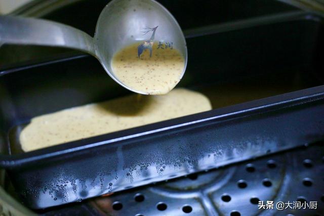 广式千层红枣糕，能不能Q弹爽滑，层层分明，关键这一步做好