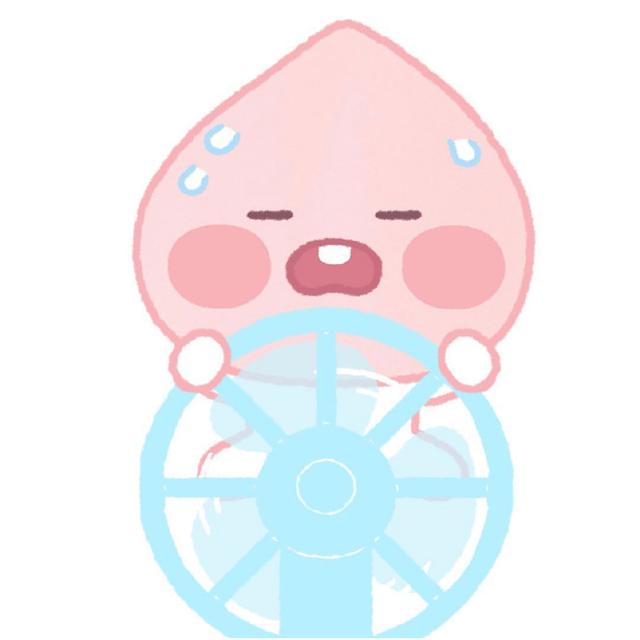 【卡通桃子頭像】太熱了吧魔方甜點壁紙