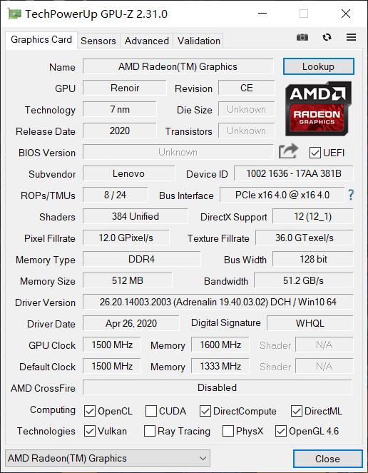 AMD锐龙5 4600U首秀！联想小新15 2020锐龙版体验