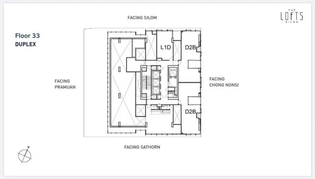 曼谷华尔街市中心轻轨旁豪宅公寓丨准现房 The Lofts Silom