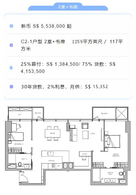 新加坡第一高楼豪宅公寓丨Wallich Residences 华利世家