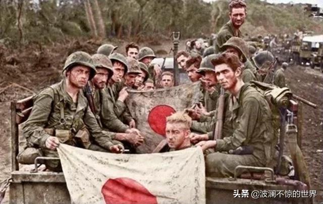 二战末期, 美军意外发现四个形同骷髅的日军, 他