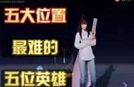 王者荣耀：在峡谷五大位置中，难度最高的英雄，或许就是这五位了