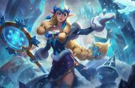 LOL测试服：冰雪节原画发布，奶妈化身女神，雪人剑圣亮了！