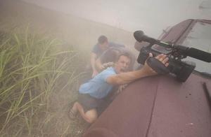 Mad storm angle person