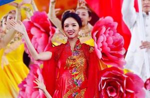 Temperamental goddess! Activity of Gong Liang photograph of China of peony of Zhang Zilin a suit all