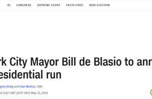 Beautiful intermediary: New York mayor will play 2020 presidents election and reporter significance