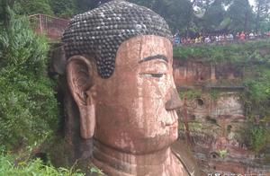 Uncover, big Buddha of happy hill of well-known view area swims one day 