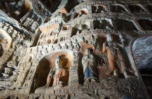 One of 4 big grotto of Chinese grotto of ridge of 