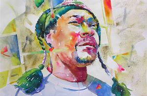 The abstraction that is different from a realism follows sexual aquarelle, do not have fashionable f