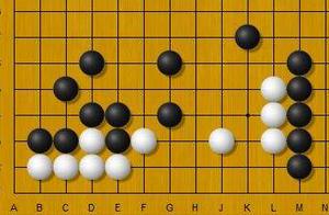 Black first, white chess contact still not complet