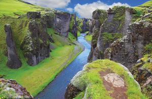 Icelandic the most beautiful scene, each Zhang Dou