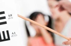 12 years old of girls are abrupt blindness, bug st