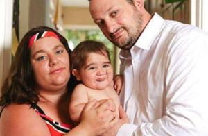 Only the male baby of 1% surviving odds accepted h