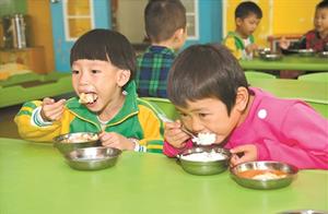 Na Sha food of dinning hall of try out of two nurs