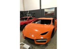 Brazilian police checks plant of car of the underg