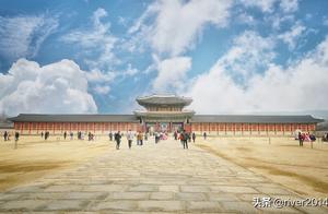 Korea this palace, build 11 years earlier than Beijing the Imperial Palace, ever was destroyed by th