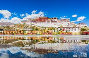 If why photography Xiaobai pats different the Potala Palace: Use seeper foreground to change point o