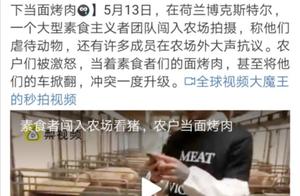 Foreign extreme vegan pounds the act of the farm t