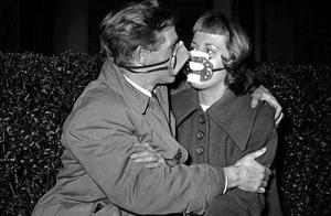 Infrequent old photograph, the mist haze miserable