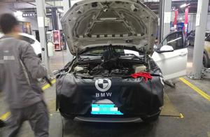 Compressor of BMW X1 air conditioning is bad, abno