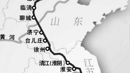 京杭大运河分为四段那四段(自北向南)