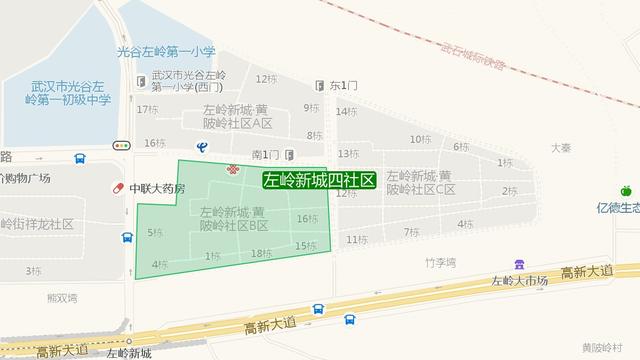 武漢市東湖高新區左嶺新城目前常住人口預計繼續交房后到明年常