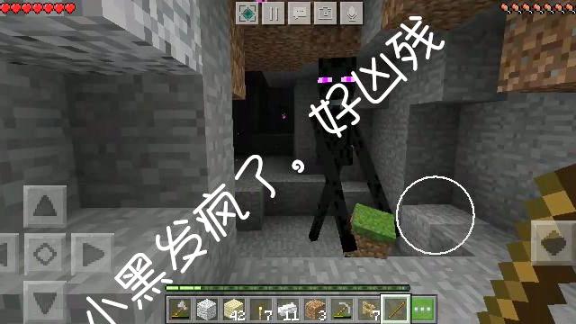 我的世界小黑怎么打