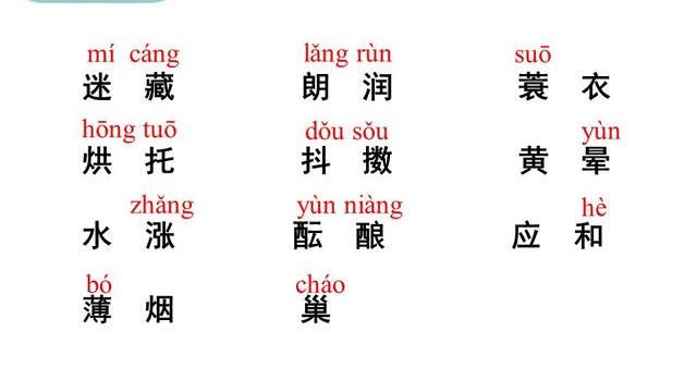初一課文春
