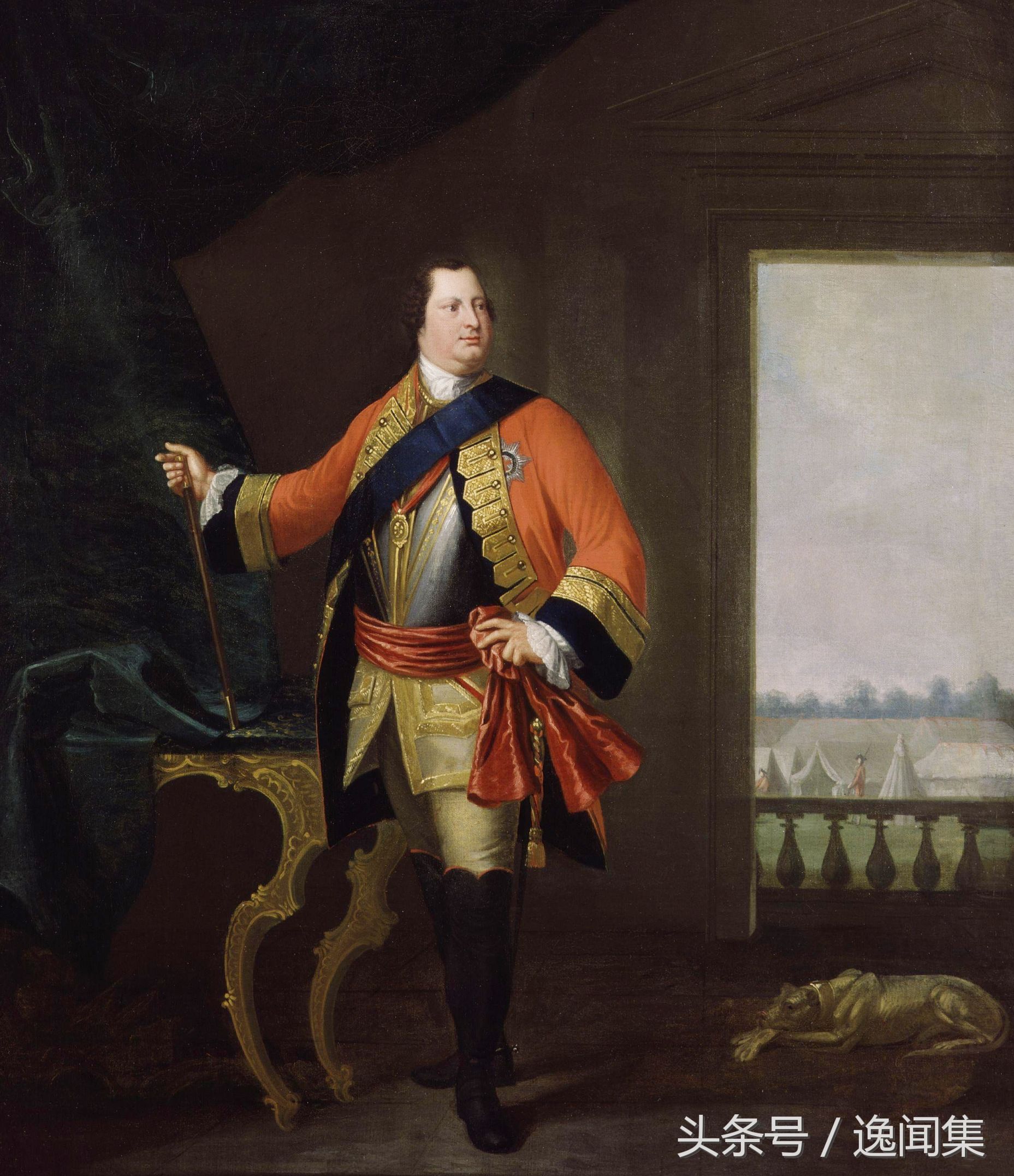 坎伯兰公爵,是个胖子坎伯兰公爵生于1721年,从小被当作军事人才培养