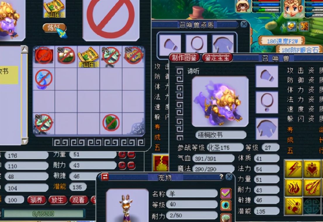 梦幻西游：给全红9技能观照谛听上须弥，玩家直呼太刺激