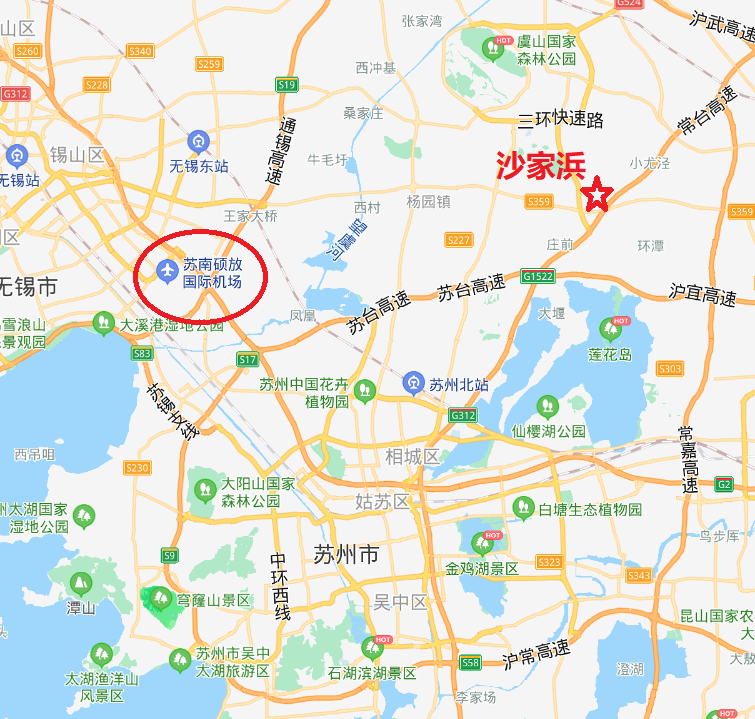 如果在常熟沙家浜的话,主要受益北面,常熟,张家港等地的同学.